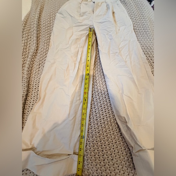 Banana Republic high waist trench pants, Crème - Picture 8 of 10